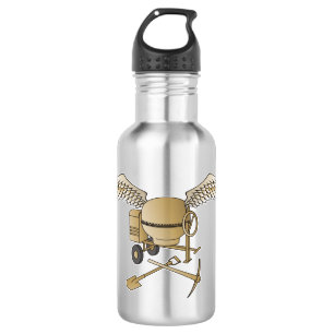 Bouteille D'eau Mélangeur à béton beige