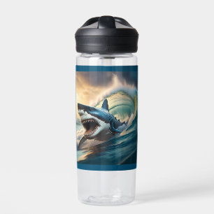 Bouteille D'eau Menacer le requin