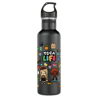 Bouteille D'eau Mens Femmes Toca Développement App Boca Studio Fun