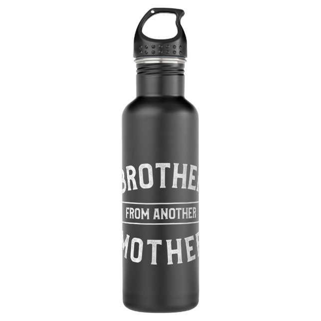 Bouteille D'eau Mens Frère D'Une Autre Mère Drôle Cadeau Pour Un (Devant)