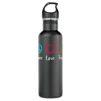 Bouteille D'eau Mens Peace Love Tennis