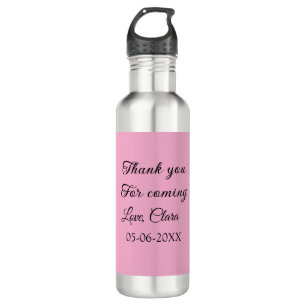 Bouteille D'eau merci d'être venu nom du texte du message 