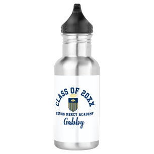 Bouteille d'eau Merion Mercy Academy Logo personna