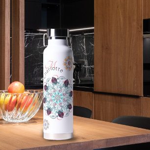 Bouteille D'eau Merveille de mandala personnalisé