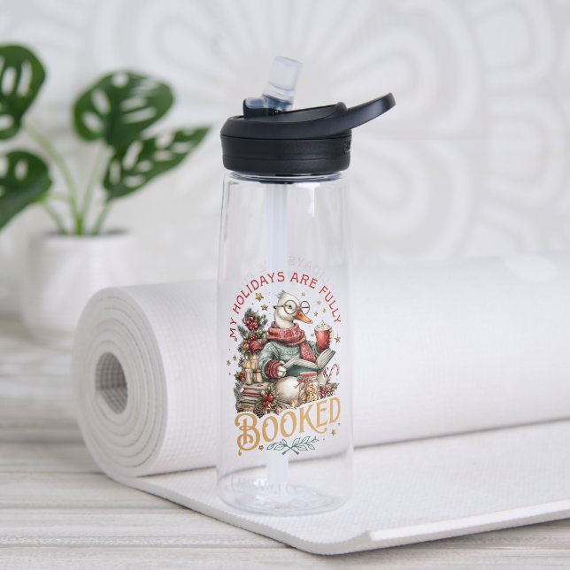 Bouteille D'eau Mes Vacances Sont Entièrement Réservées (Yoga (pivotée))