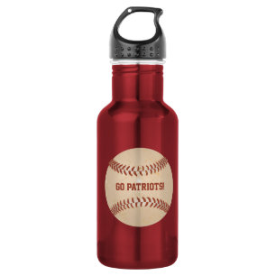 Bouteille D'eau Message personnalisé Baseball en détresse