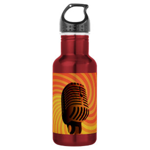 Bouteille D'eau Microphone rétro personnalisé