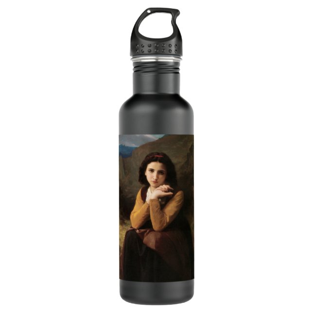 Bouteille D'eau Mignon Innocence d'une adolescente, Bouguereau (Devant)