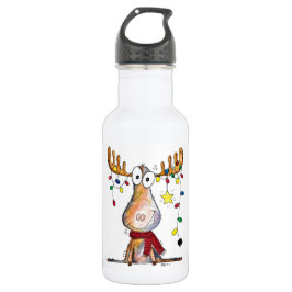 Bouteille D'eau Mignonne orignal de Noël