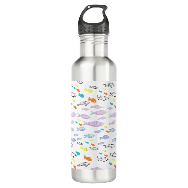 Bouteille D'eau Mikitiez venus mermaid pêche été (Devant)