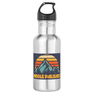Bouteille D'eau Milieu Palisade Californie Retro Turquoise