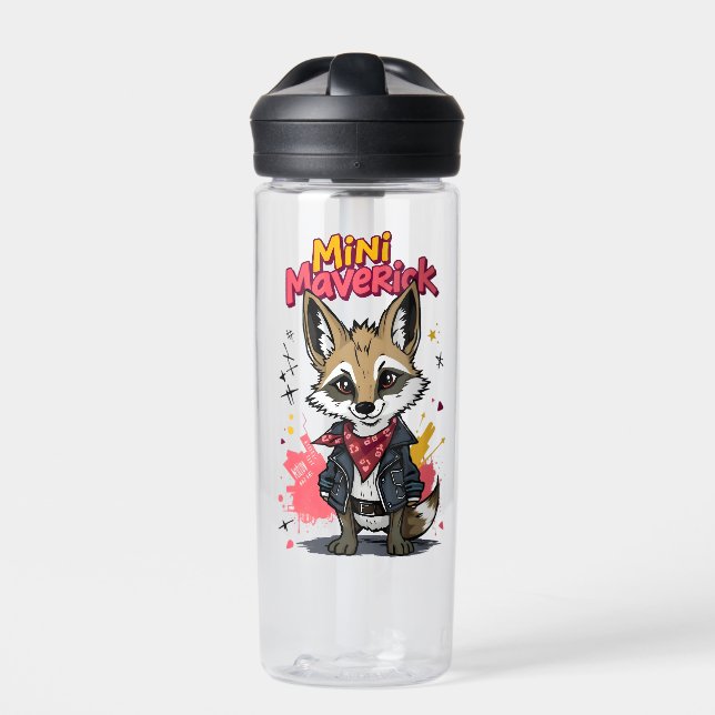 Bouteille D'eau Mini Maverick Cool Rebel Coyote Playground Punk  (Extérieur)