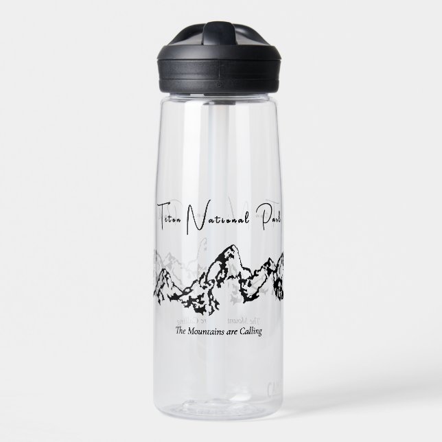 Bouteille D'eau Mini Teton National Park 25oz Water Bottle (Avant)