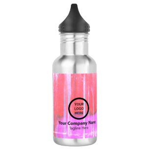 Bouteille D'eau Minimalisme Whimssim art détendu Swag de la sociét
