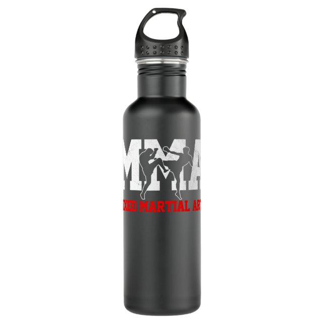 Bouteille D'eau MIXED MARTIAL ART Kickboxin Fighter Classic T Shir (Devant)