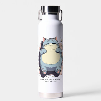 Bouteille D'eau Mode Minimum Activé – Humeur Relatable
