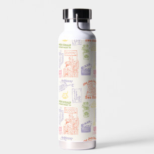 Bouteille D'eau Modèle de citations colorées FRIENDS™
