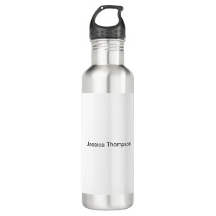 Bouteille D'eau Moderne élégant Plain Simple Professionnel