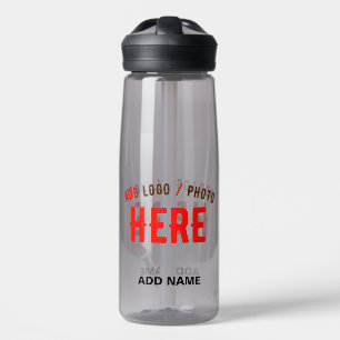 BOUTEILLE D'EAU MODERNE MODERNE ASH PERSONNALISABLE VÉRIFIÉ
