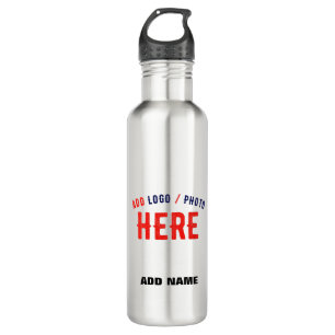 BOUTEILLE D'EAU MODERNE MODERNE ASH PERSONNALISABLE VÉRIFIÉ