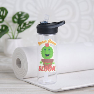 Bouteille D'eau Moment de Fleurir Mignon Cactus Dessin Animé Joie