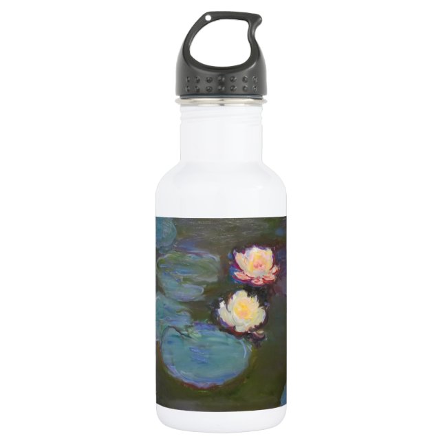 Bouteille D'eau Monet Water Lys Pond Nénuphars Peinture (Devant)