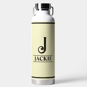 Bouteille D'eau Monogramme