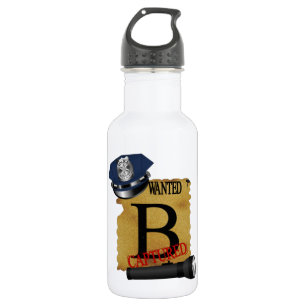 Bouteille D'eau Monogramme B 32 oz PBA GRATUIT