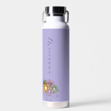 Monogramme Printemps en action marguerite Florales