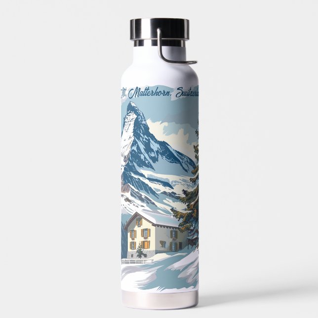 Bouteille D'eau Mont Matterhorn, Suisse (Gauche)