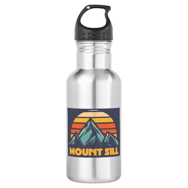 Bouteille D'eau Mont Sill California Retro Turquoise (Devant)
