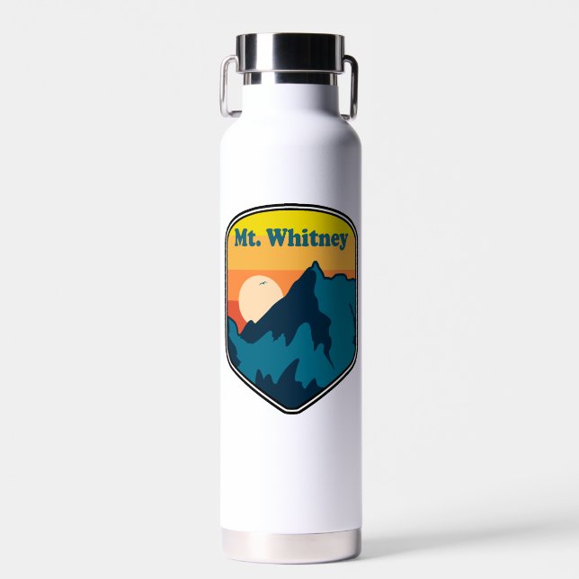 Bouteille D'eau Mont Whitney Californie Sunrise (Avant)