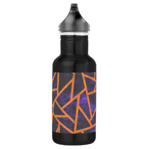 Bouteille D'eau Mosaïque d'Halloween
