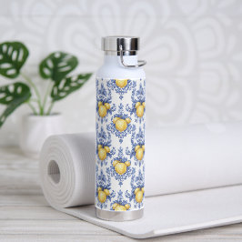 Bouteille D'eau Motif Citron Méditerranéen 