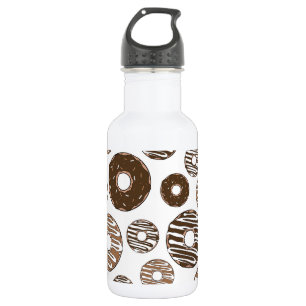 Bouteille D'eau Motif de Donuts, Donuts au Chocolat, Donuts au Car