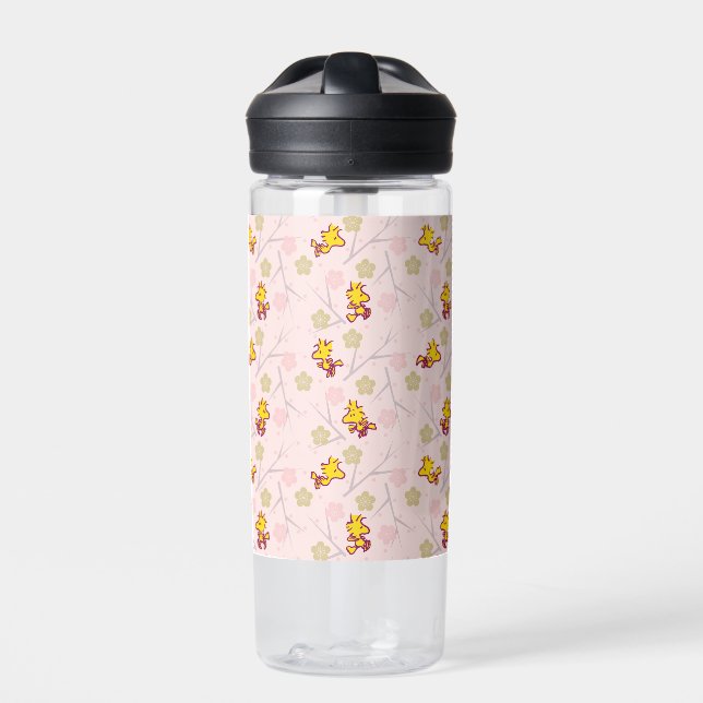 Bouteille D'eau Motif de fleurs de cerisiers roses Woodstock (Extérieur)