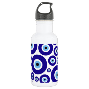Bouteille D'eau Motif de l'œil maléfique, Œil grec, Œil turc, Naza