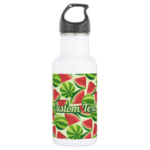 Bouteille d'eau Motif de pastèque en acier inoxyda