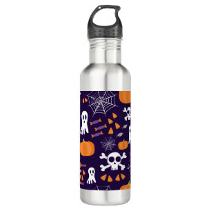 Bouteille D'eau Motif d'Halloween amusant
