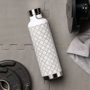 Bouteille D'eau Motif géométrique beige islamique