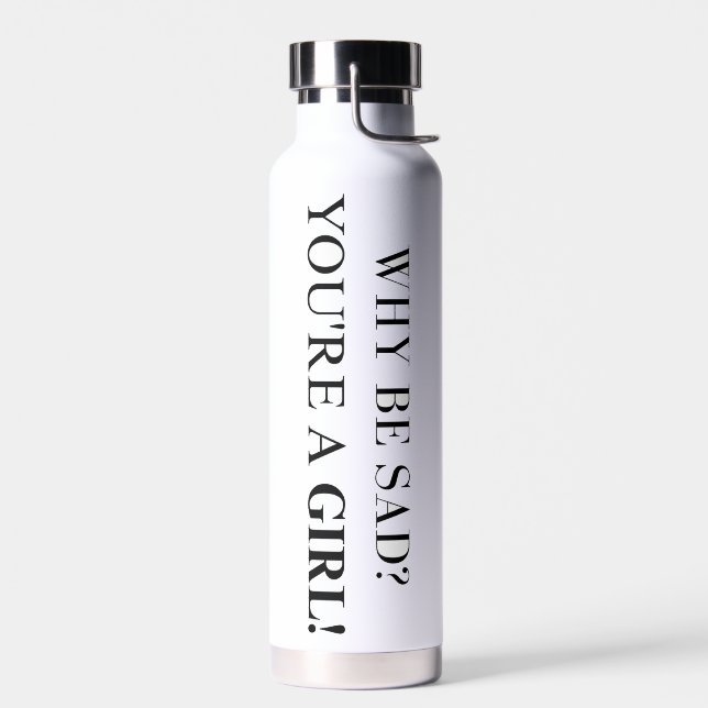 Bouteille d'eau motivationnelle pour les filles co (Gauche)