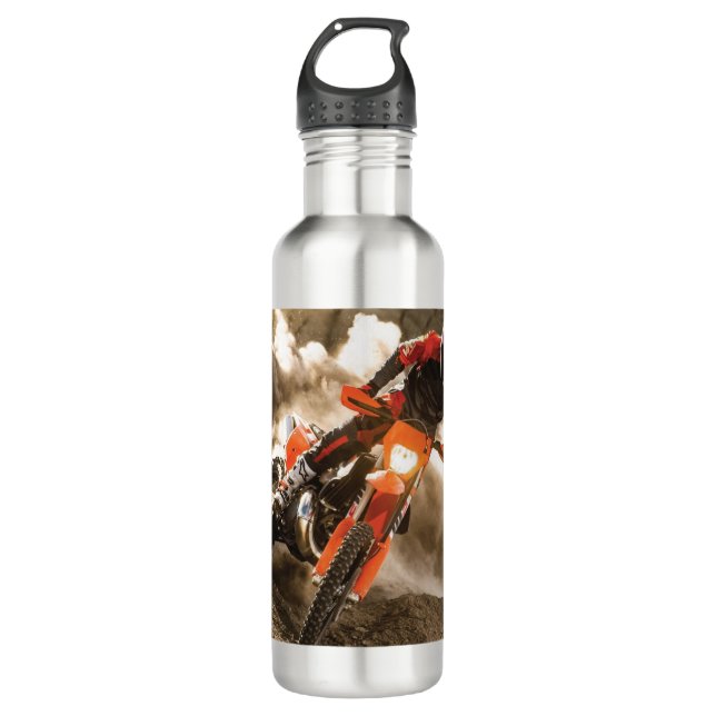 Bouteille D'eau Motocross Rider (Devant)