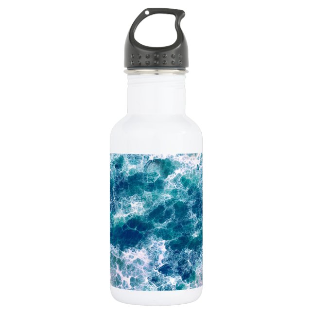 Bouteille D'eau Mousse mer (Devant)