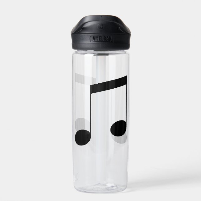 Bouteille D'eau Music Beam Note, (Arrière)