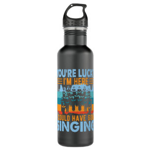 Bouteille D'eau Musique Chorale cadeaux Musicien Chanteur