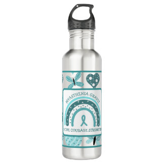 Bouteille D'eau Myasthenia Gravis Espoir, Courage, Force