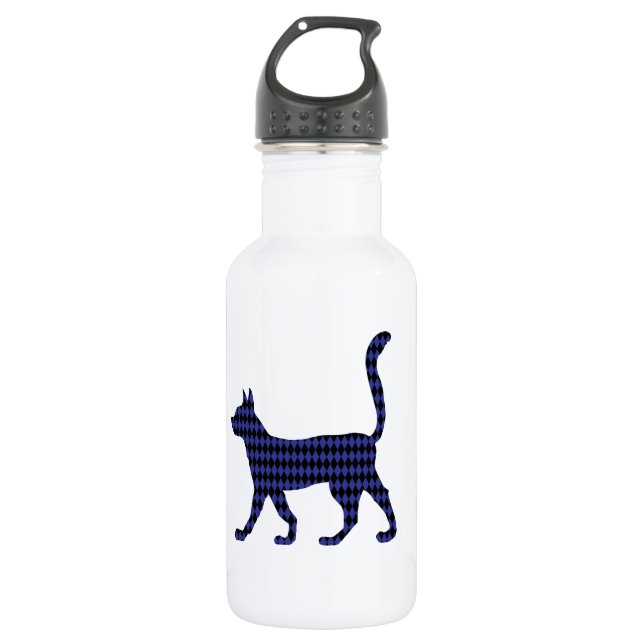 Bouteille D'eau Mystérieux chat (Devant)