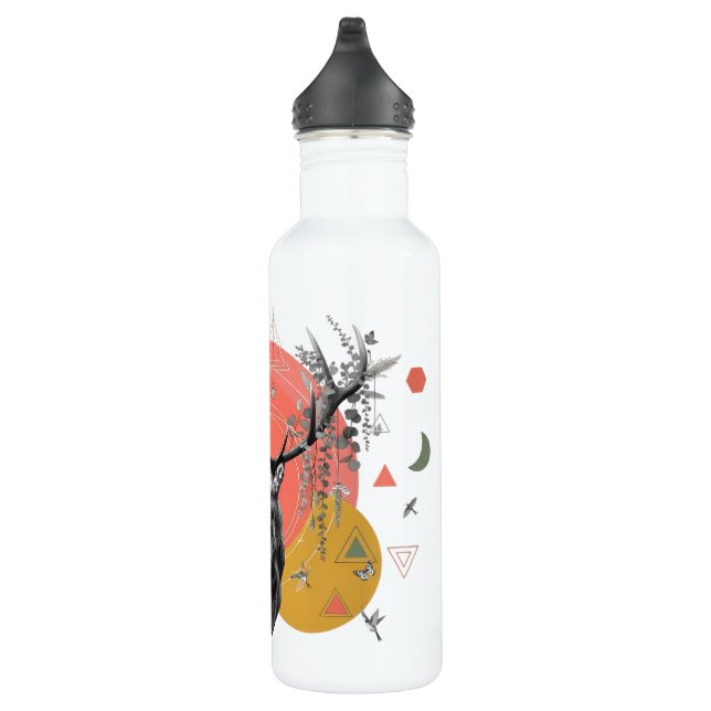 Bouteille D'eau Mystic Deer Collage (Droite)
