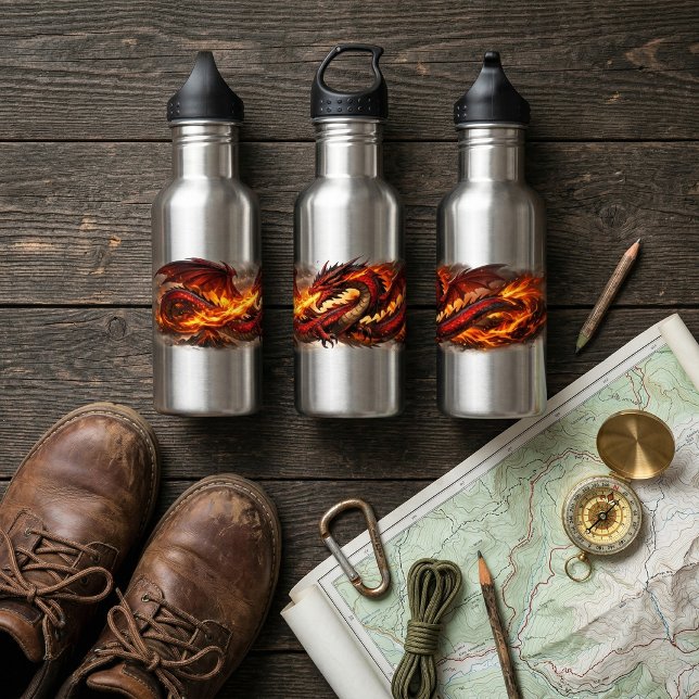 Bouteille D'eau Mythic Realms Dragon Flight (Créateur téléchargé)