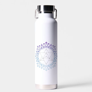 Bouteille D'eau Namaste Mandala Merkaba Yoga Méditation spirituell